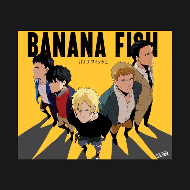 Banana Fish Shadow Boys by MykaAndSalmon