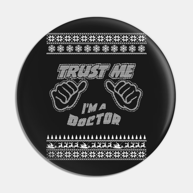 Trust Me, I’m a DOCTOR – Merry Christmas Pin by irenaalison