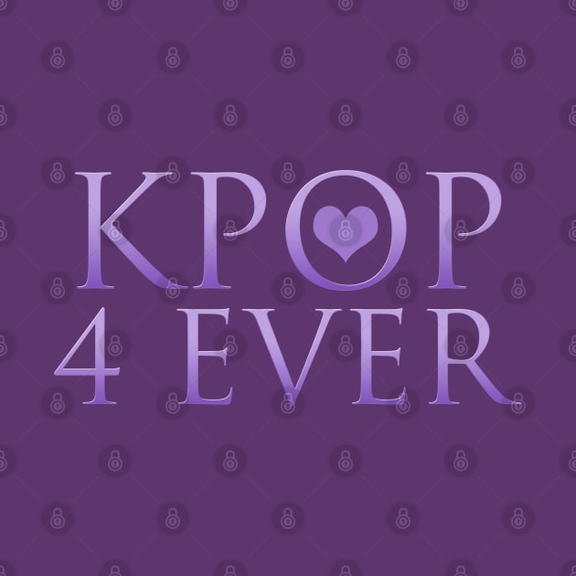 KPOP (Purple Heart) Forever by Maries Papier Bleu