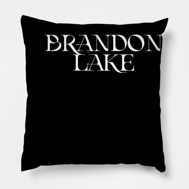 Brandon Lake Pillow by Beata Lazaro