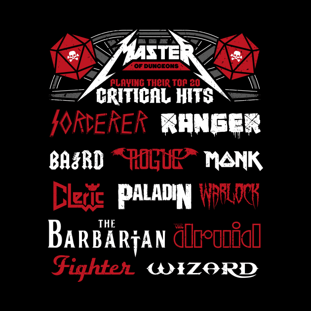 Master of Dungeons Festival Shirt by RetroReview