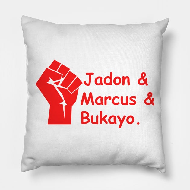 Jadon Marcus Bukayo Pillow by TOMOPRINT⭐⭐⭐⭐⭐