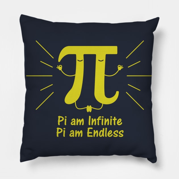 Pi am Infinite Pillow by Nightgong