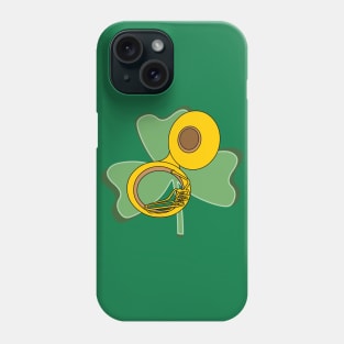 Shamrock Tuba Phone Case