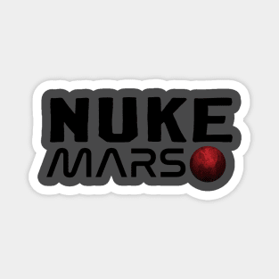 NUKE MARS Magnet