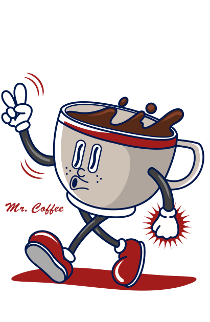 Brewing Smiles Kids T-Shirt by Harrisaputra