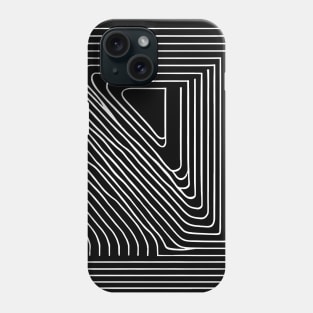 Not Perfect Visuals | Minimalist | NOptical Illusion | Triangle somewhere 2 Phone Case