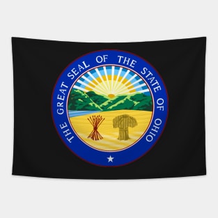 Ohio Coat of Arms Tapestry