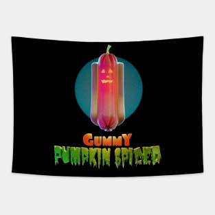 Halloweeners - Gummy Pumpkin Spice Dawg Tapestry