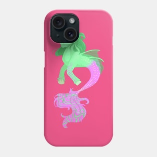 Green Hippocampus Phone Case