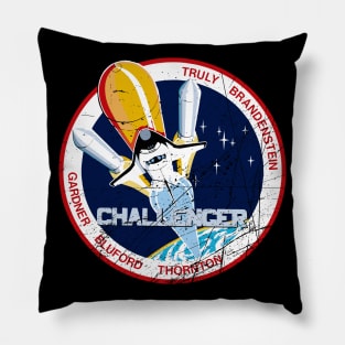 STS-8 Challenger Vintage Pillow