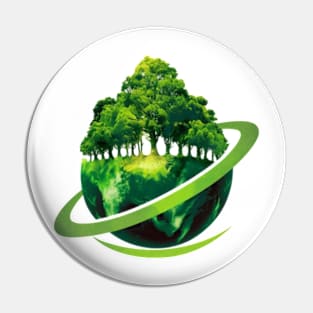 Earth day Pin