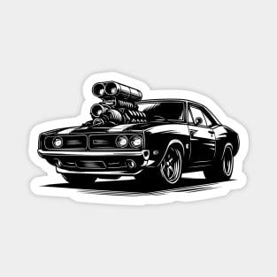 American Muscle Car Magnet