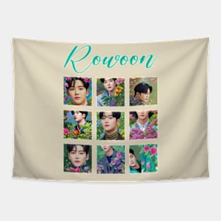 Rowoon - Flower Garden 로운 fan art Tapestry