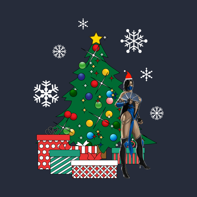 Kitana Around The Christmas Tree Mortal Kombat by Nova5