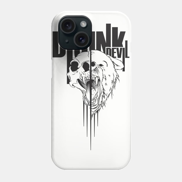 angry bear Phone Case by drunkdevil