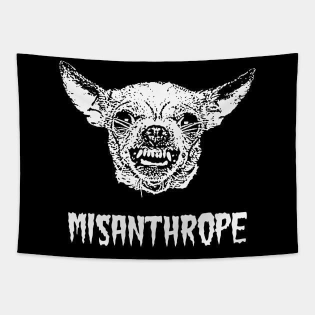 Misanthrope Tapestry by childofthecorn