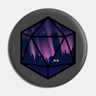 Spooky House D20 Pin