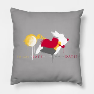 White Rabbit Pillow