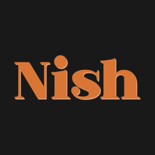 Nish Retro Orange T-Shirt