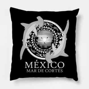 Hammerhead Shark Mexico Sea of Cortez Pillow