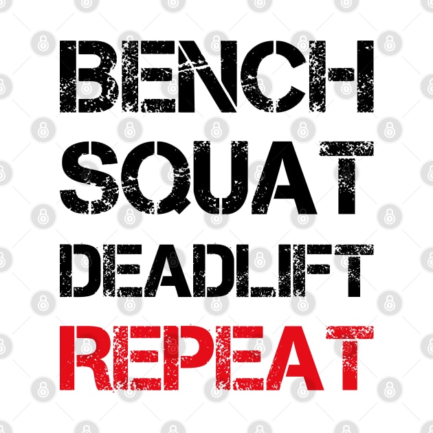 Bench Squat Deadlift Repeat by KawaiiAttack