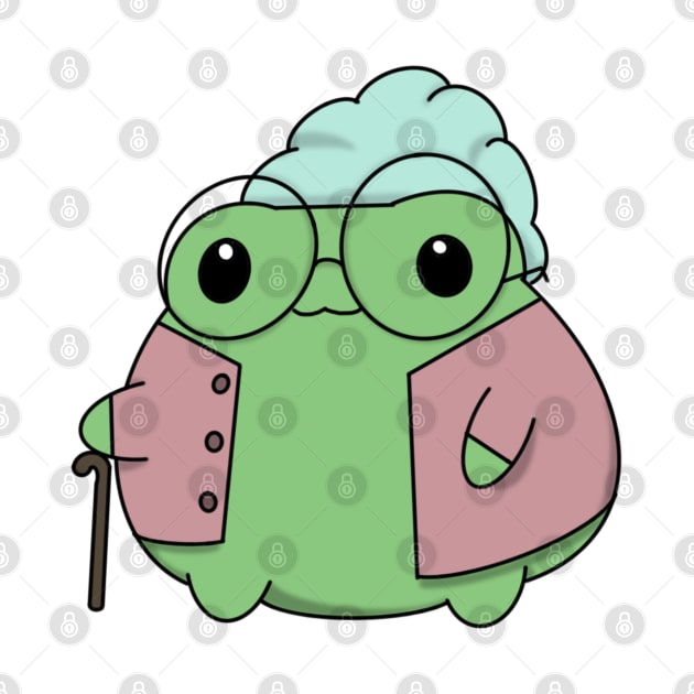 Granny Froggy by PrincessFroggy Designs