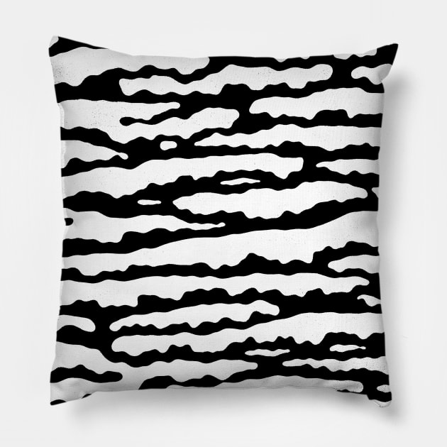 Nebulous Camouflage Pillow by bulografik