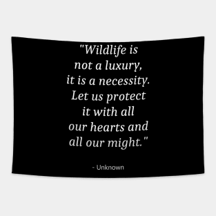 World Wildlife Day Tapestry