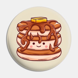 Kawaii Pancake Pin