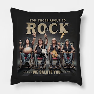 For those about to Rock Pillow