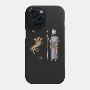 Greek Myth Comix - Hades and Cerberus Phone Case