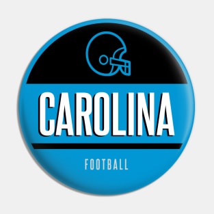 Carolina retro football Pin