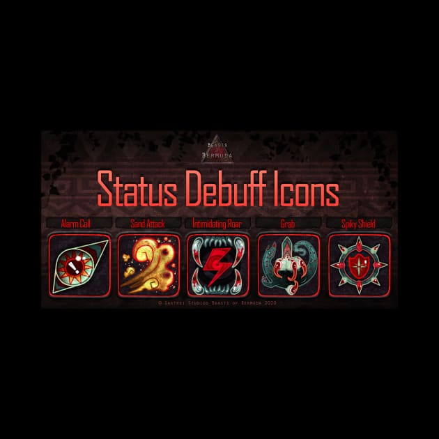 Afflicted Debuff Icons by BeastsofBermuda