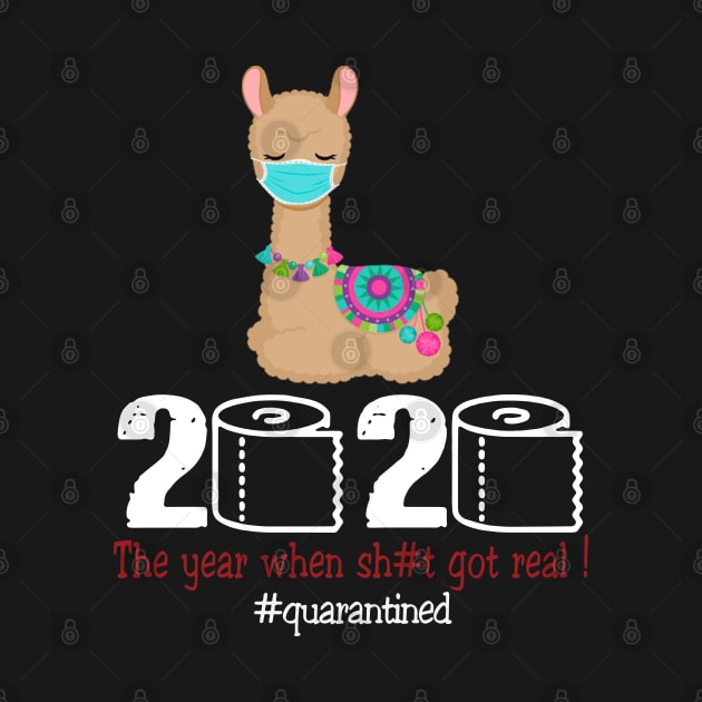 Llama 2020 The year when shit got real by AteezStore