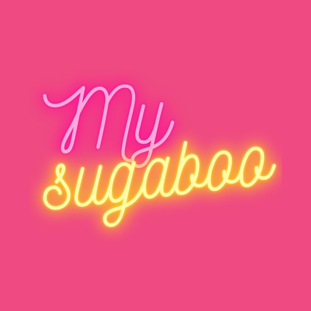 My Sugaboo Groove – Dua Inspired Text on Pretty Pink Background by Tecnofa