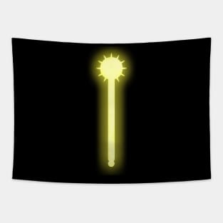 Spiritual Weapon (Yellow Morningstar) Tapestry