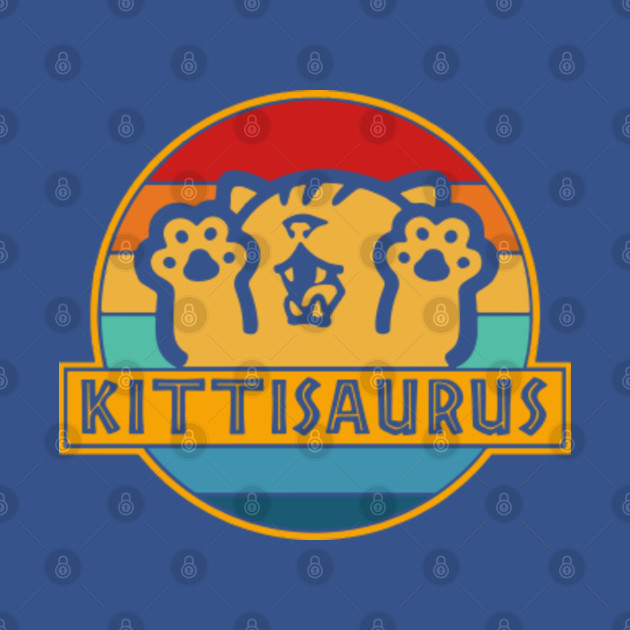 Disover Cat Kittisaurus Square - Cat - T-Shirt