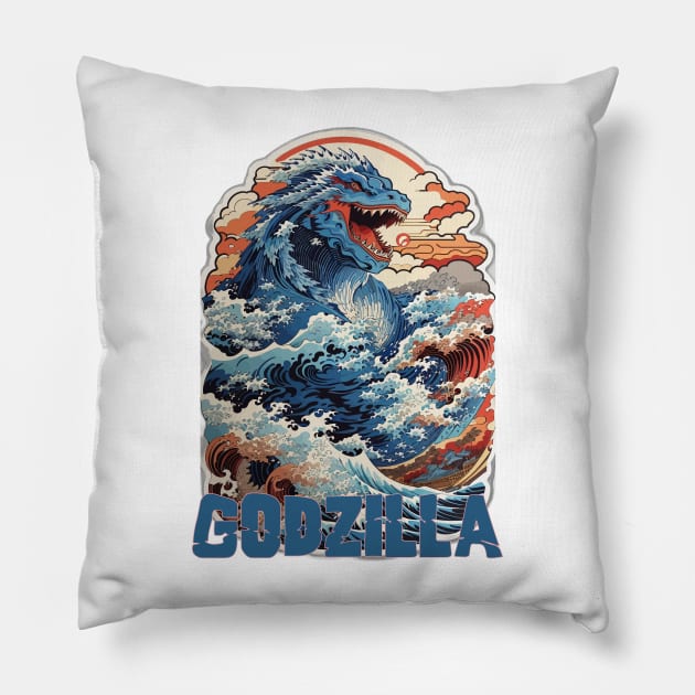 Godzilla Pillow by HocheolRyu