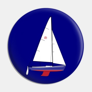 Rhodes 19 Sailboat Pin