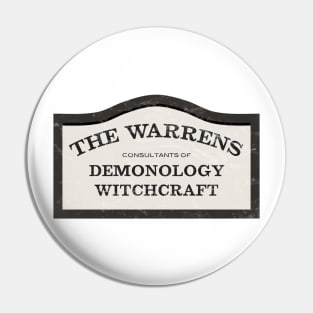 The Conjuring - The Warrens Sign Pin