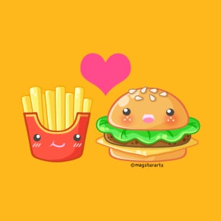 BFF Hamburger & Fries T-Shirt