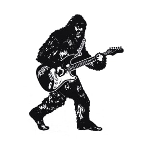 guitar bigfoot T-Shirt