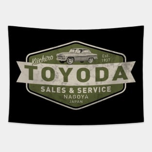 Vintage Toyota by Buck Tee Tapestry