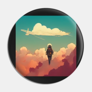 Pilot | Comics Style Pin