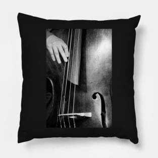 Jazz Bass Poster Pillow