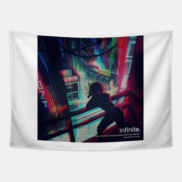 NEO TOKYO AESTHETICS Tapestry by onlyheaven