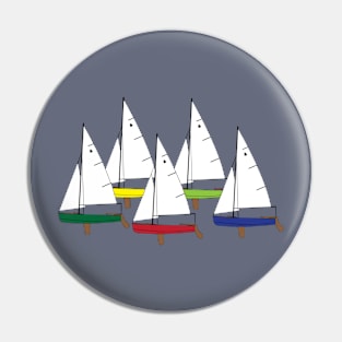 GP14 Sailboat Pin