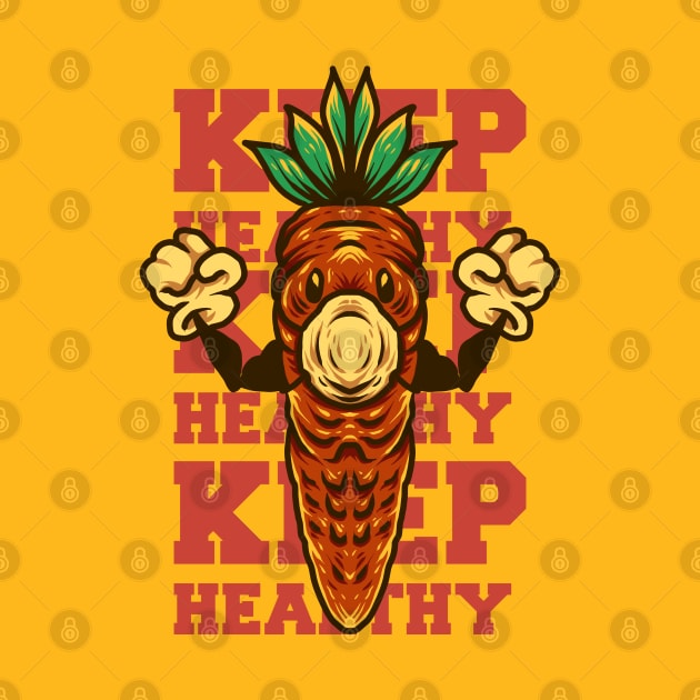 keep healthy carrot by donipacoceng