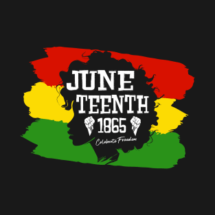 Juneteenth Flag Celebrate Freedom T-Shirt